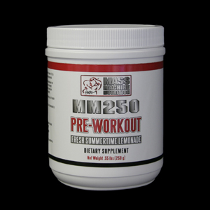 MM250 Pre-Workout Fresh Summertime Lemonade .55 lbs.