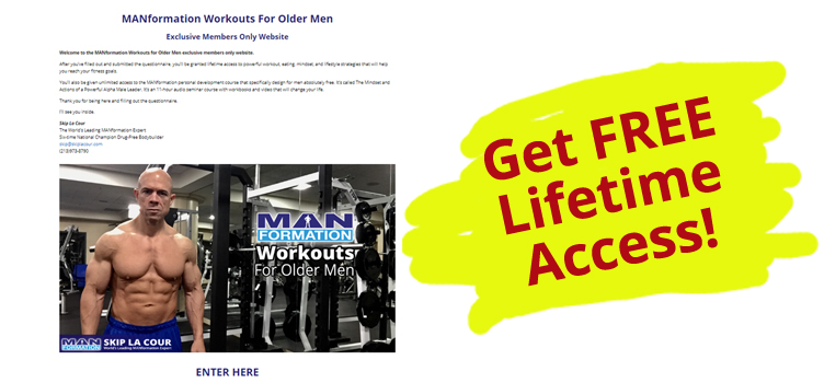 MANformation Workouts For Older Men