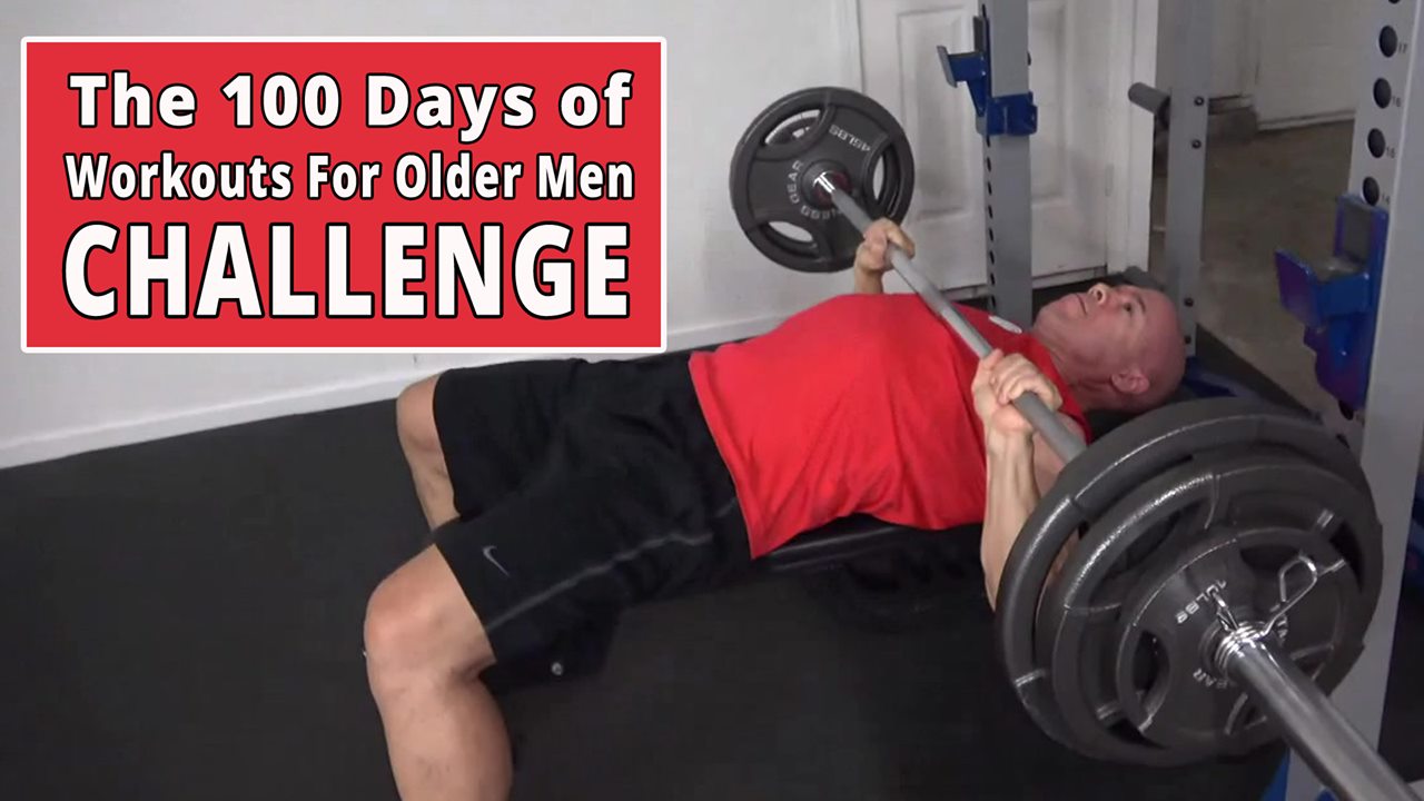 100 Days of Workouts for Older Men Challenge - SkipLaCour.com