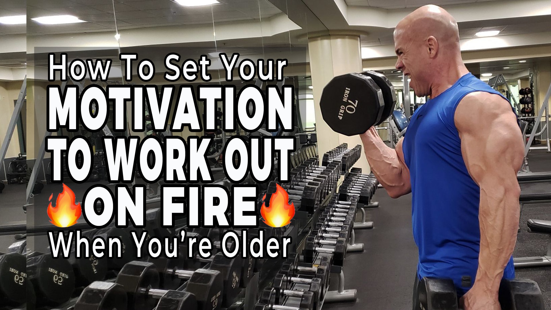 How To Set Your Motivation To Workout On Fire When You Are Older