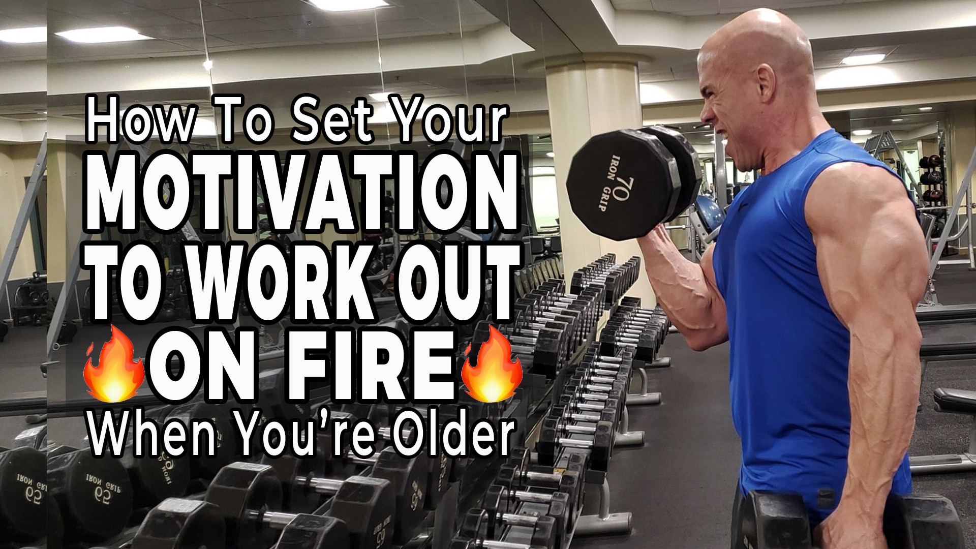 How To Set Your Motivation To Workout On Fire When You Are Older